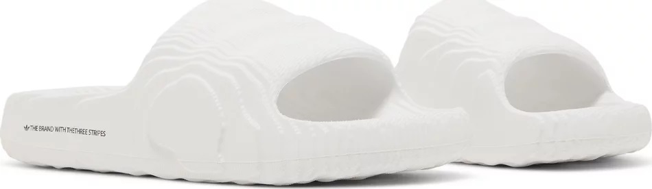 Adilette 22 Slides Crystal White ۲