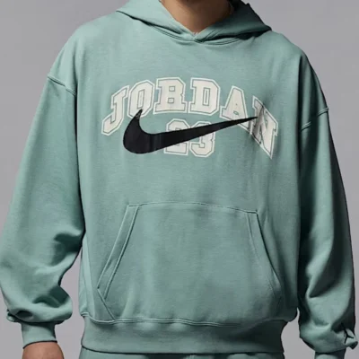 JORDAN BRAND M J MVP FLC PO HD LB MINERAL/BLACK